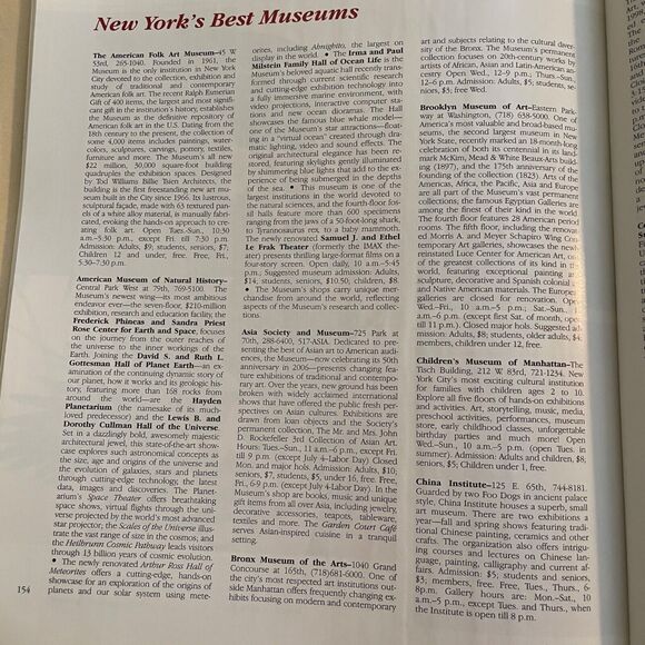 Vintage New York City Promenade and In New York Magazine (March 2006) - Picture 13 of 16